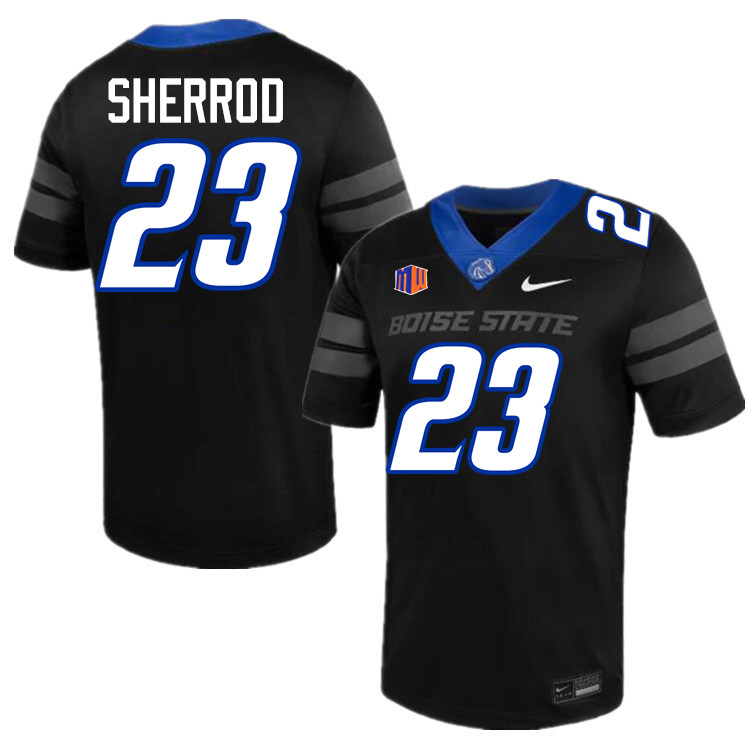 Malik Sherrod Jersey, Boise State Broncos College Football Jersey College Uniforms-Black  Malik Sherrod Jersey, Boise State Broncos College Football Jersey College Uniforms-Black